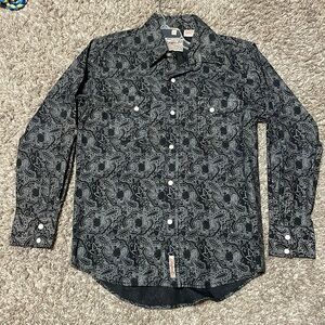 Youth Lg Pearlsnap Cowboy Shirt